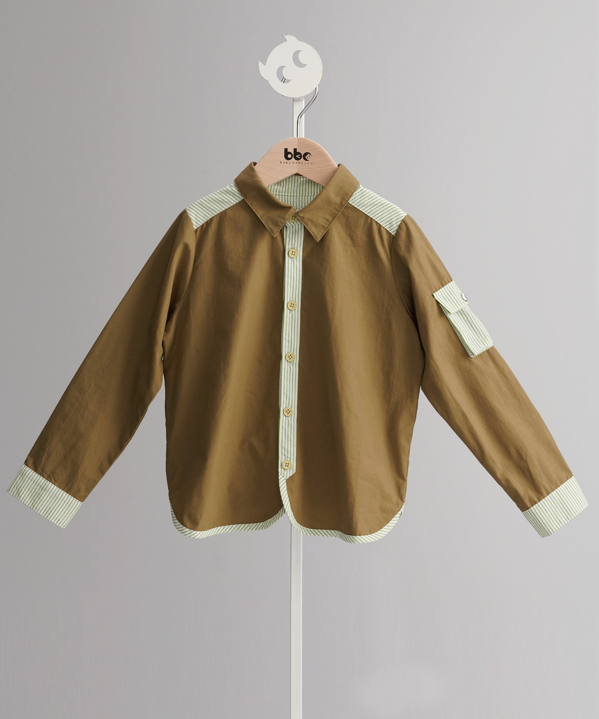 Main | 男童 軍裝風拼接襯衫 | 拼接 | 100% 有機棉