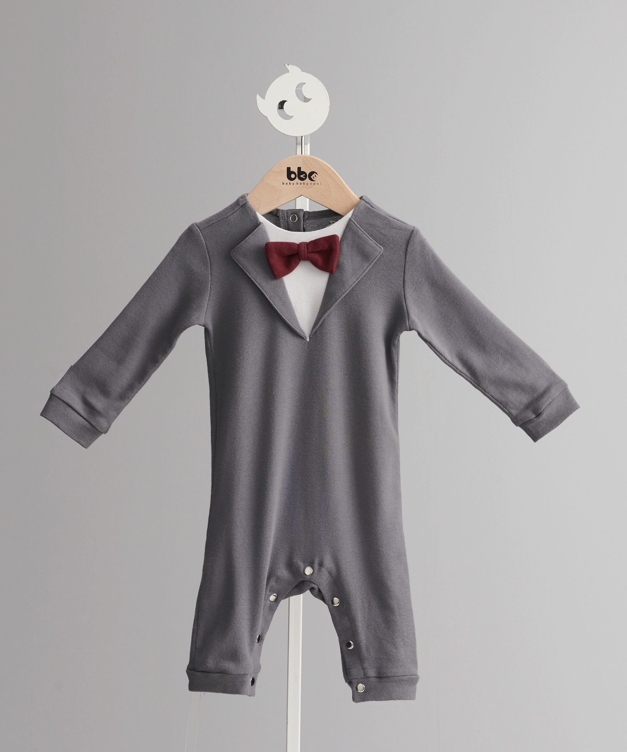 Main | Newborn Formal Bodysuit | Bow Tie | 100% Organic Cotton