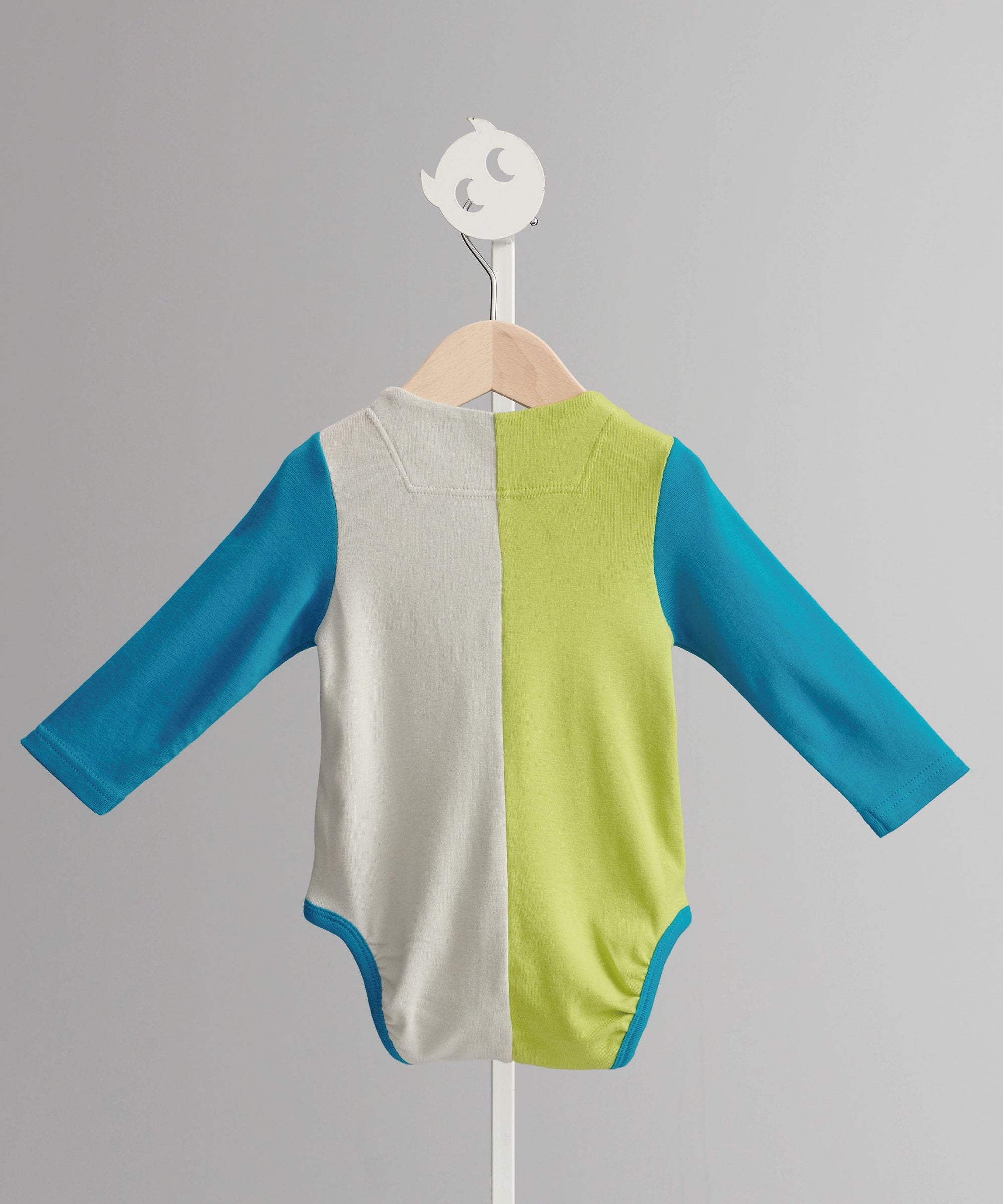 Main | Newborn Sky Cloud Bodysuit | Webbed | 100% organic cotton
