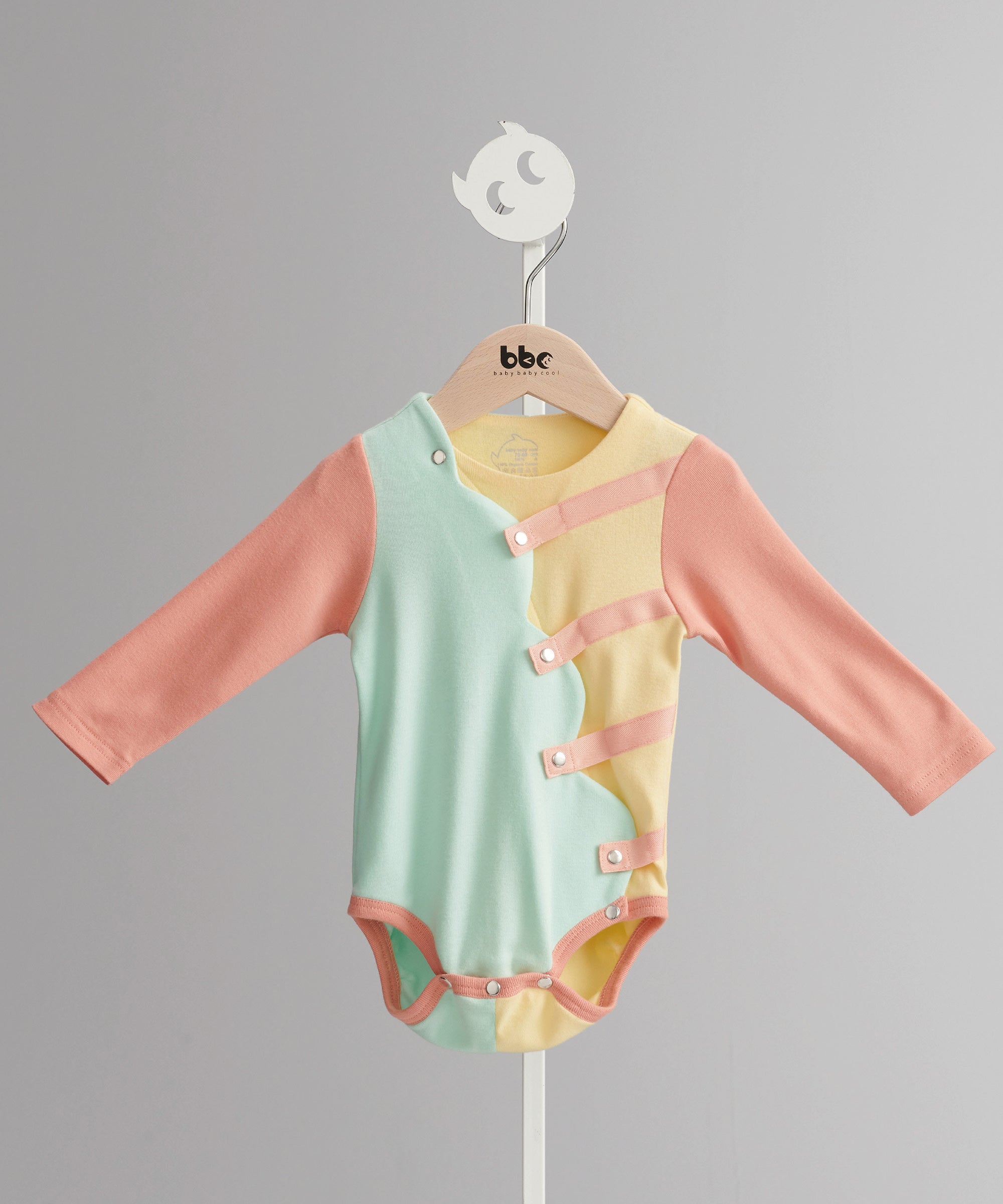 Main | Newborn Sky Cloud Bodysuit | Webbed | 100% organic cotton