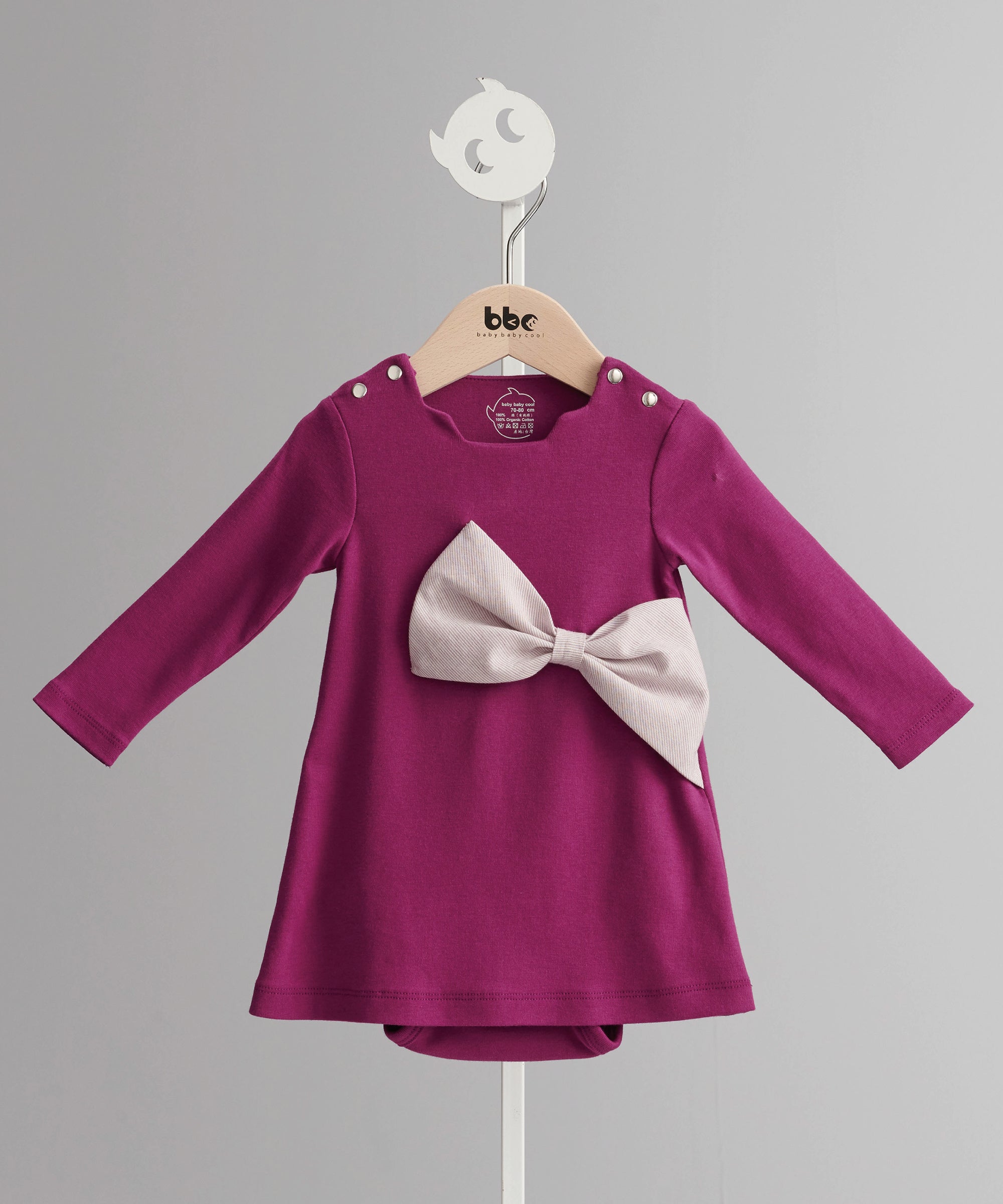 Main | BBC classic 3D big bow bodysuit for toddlers | bow | 100% organic cotton
