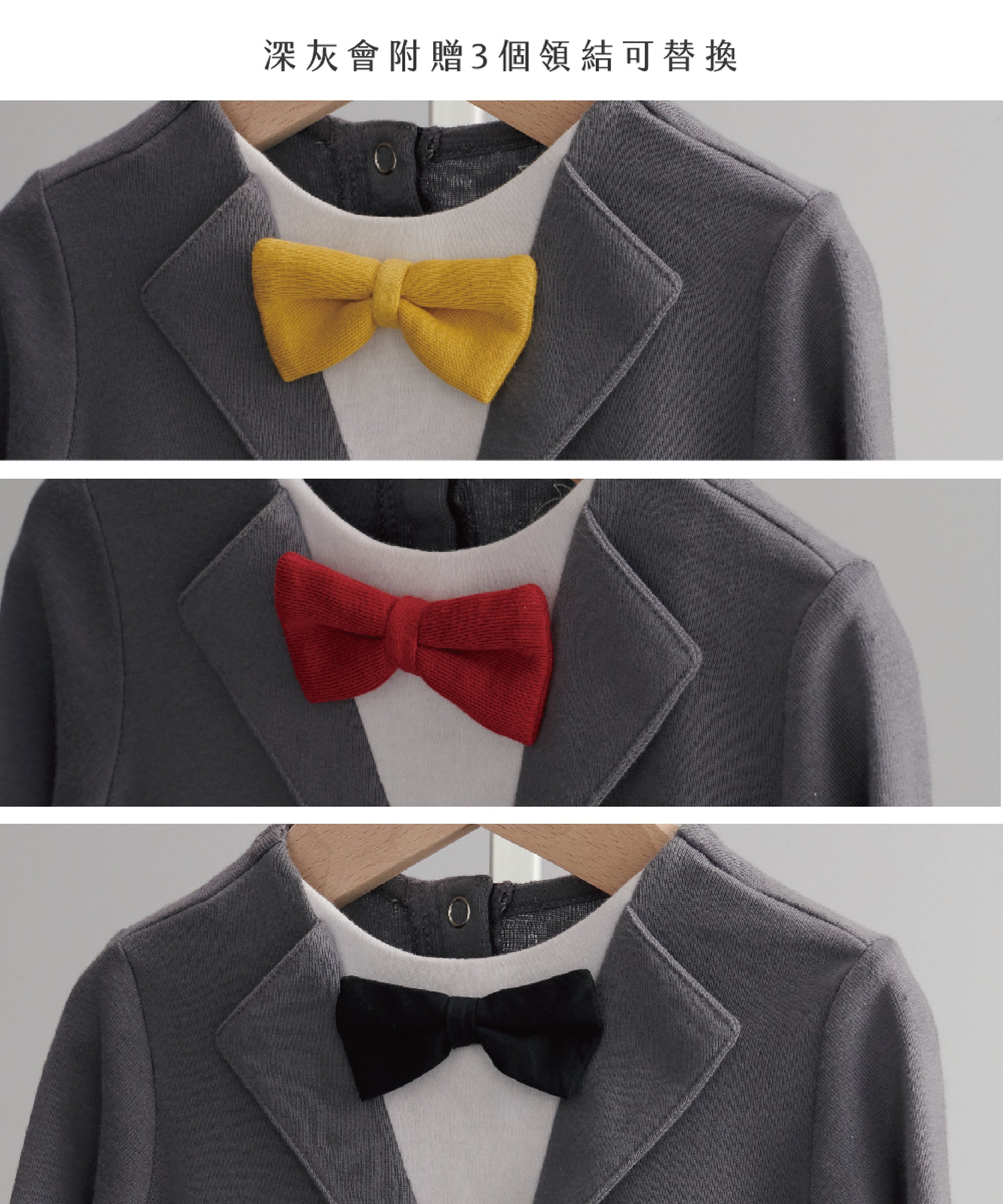 Main | Newborn Formal Bodysuit | Bow Tie | 100% Organic Cotton