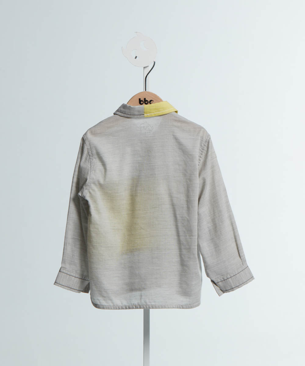 Main | 男童 Mr. Lime shirt | 拼接 | 100% 有機棉