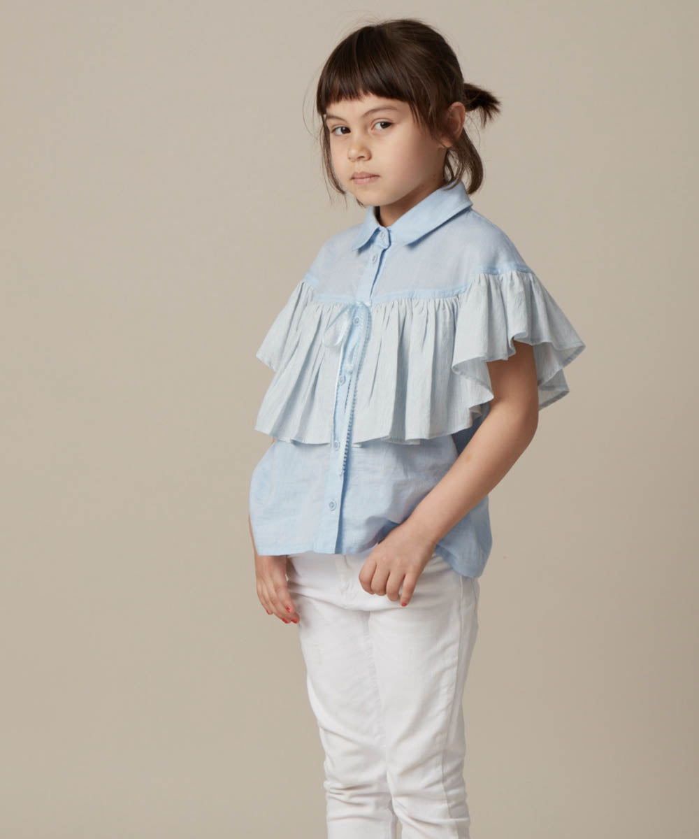 Wave Series - Sparkling Lotus Leaf Top