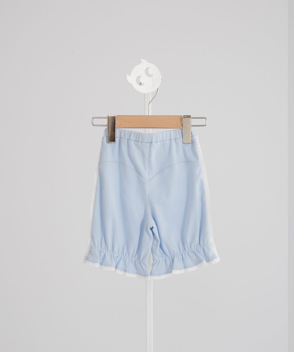 Main | Girls Hand-embroidered Lace Set | Lotus Leaf | 100% Organic Cotton