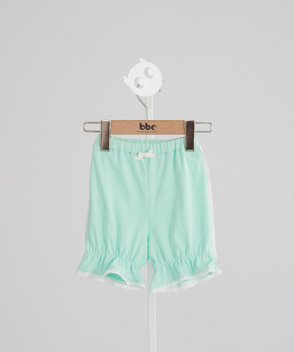 Main | Girls Hand-embroidered Lace Set | Lotus Leaf | 100% Organic Cotton