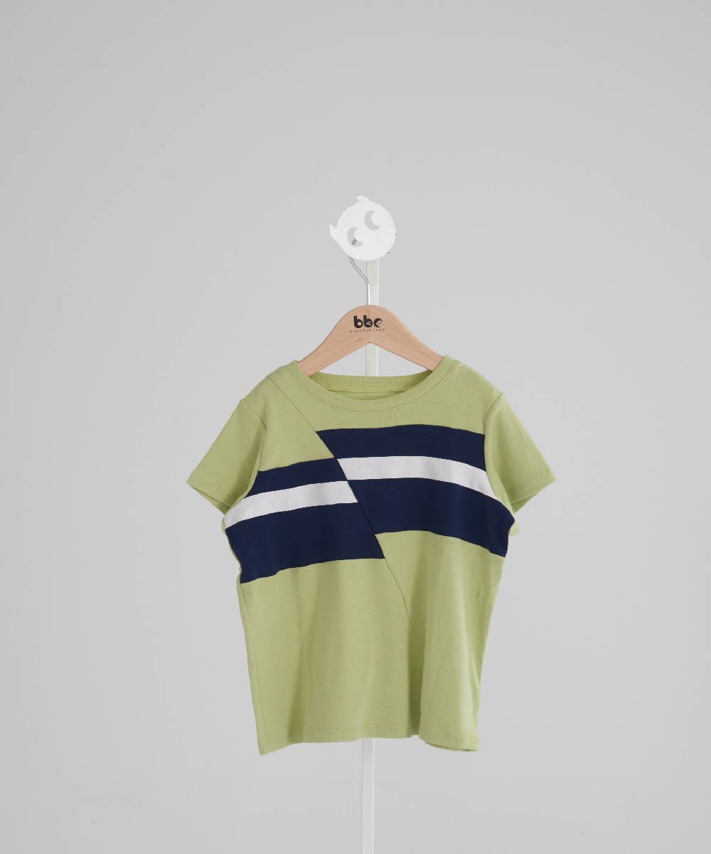 Main | 男童 歐普系列-折射光條紋 T-SHIRT | 拼接 | 100% 有機棉