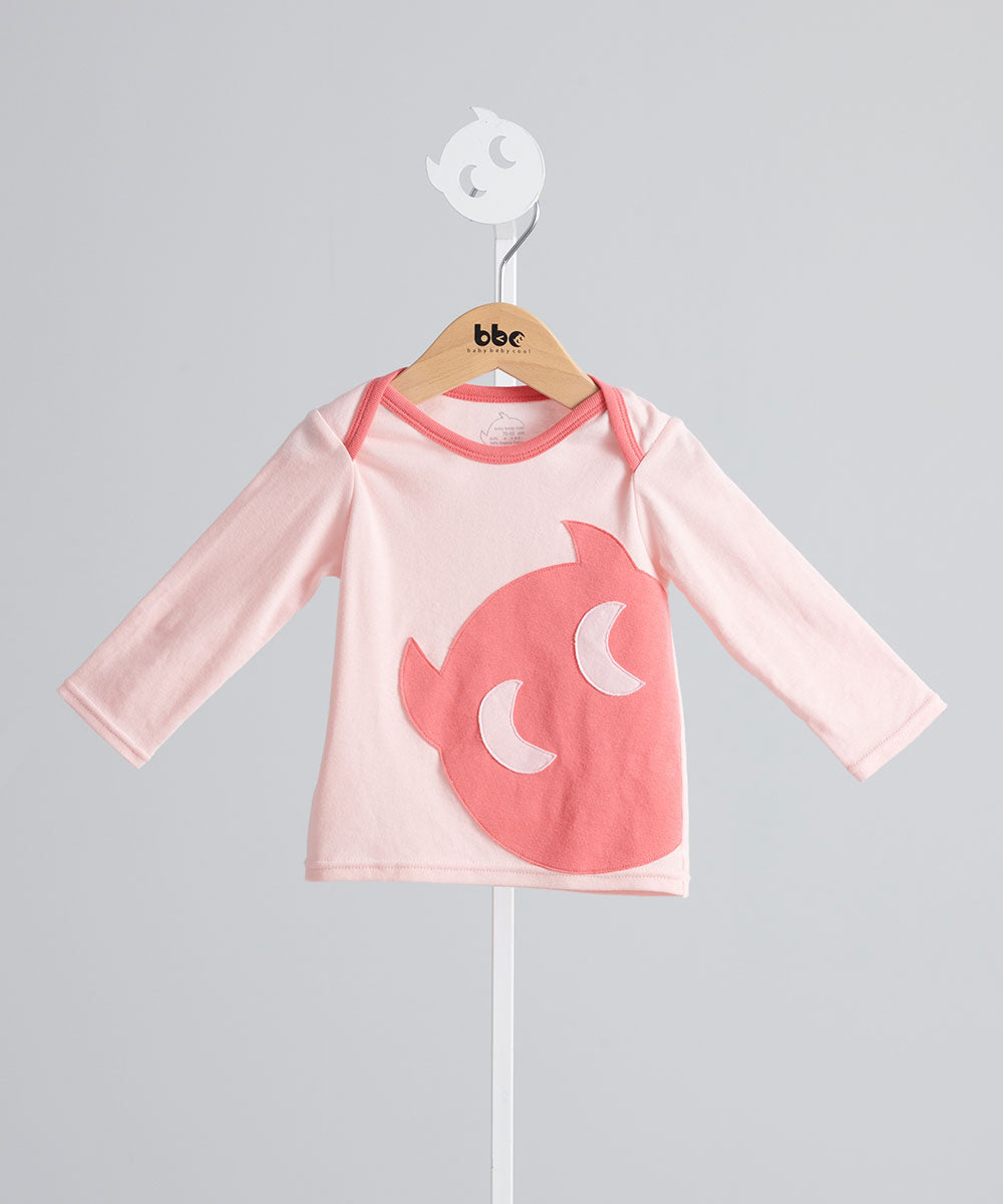 Basic | 幼兒 秋冬小精靈居家套組 (小童) | 小精靈 Logo | 100% 有機棉