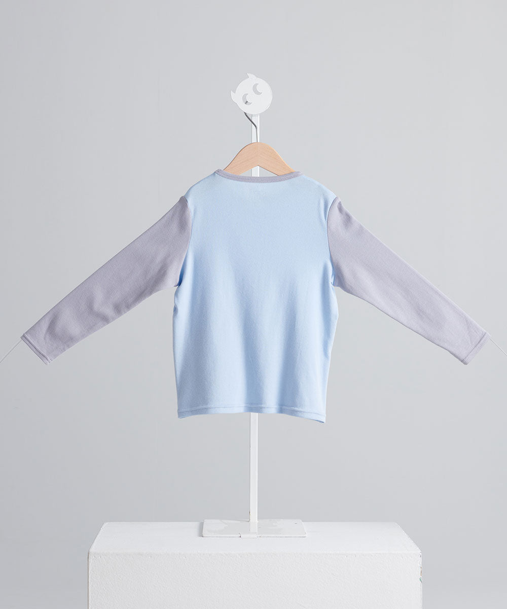 Basic | 兒童 秋冬小精靈居家套組 (大童) | 小精靈 Logo|100% 有機棉