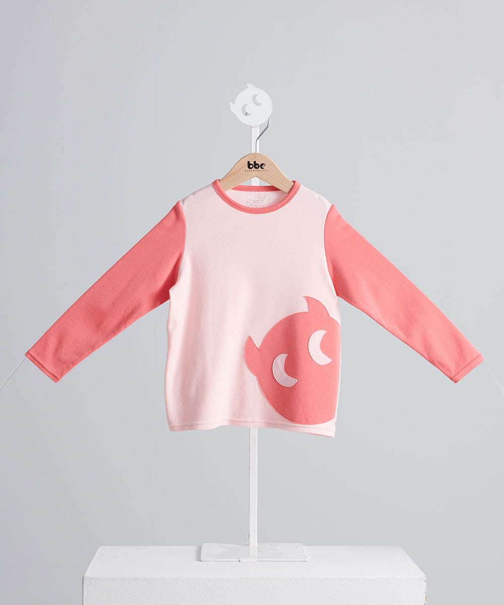 Basic | 兒童 秋冬小精靈居家套組 (大童) | 小精靈 Logo|100% 有機棉