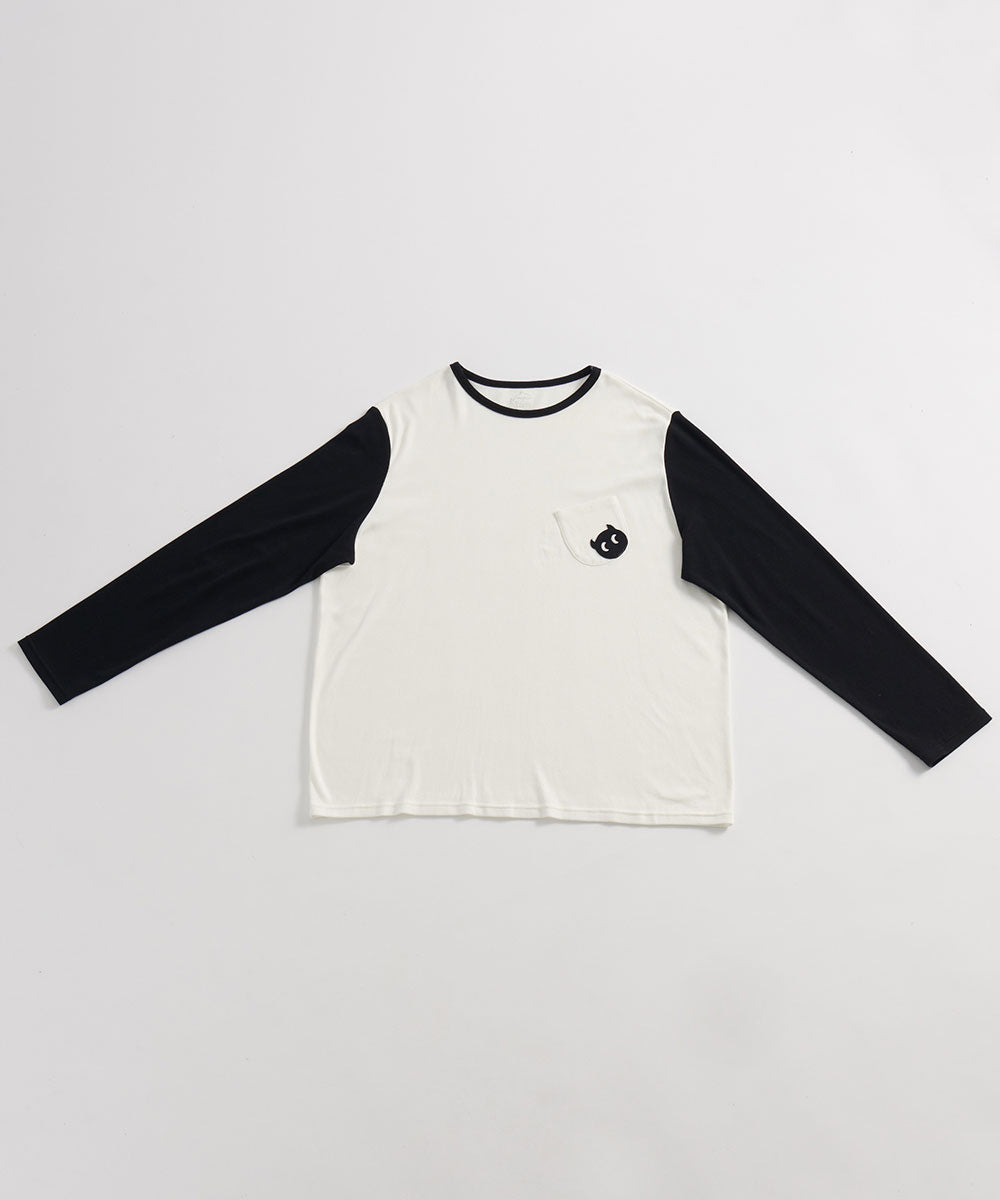 Basic | 成人 小精靈居家套組(男士) | 小精靈 Logo 拼接 | 100% 有機棉