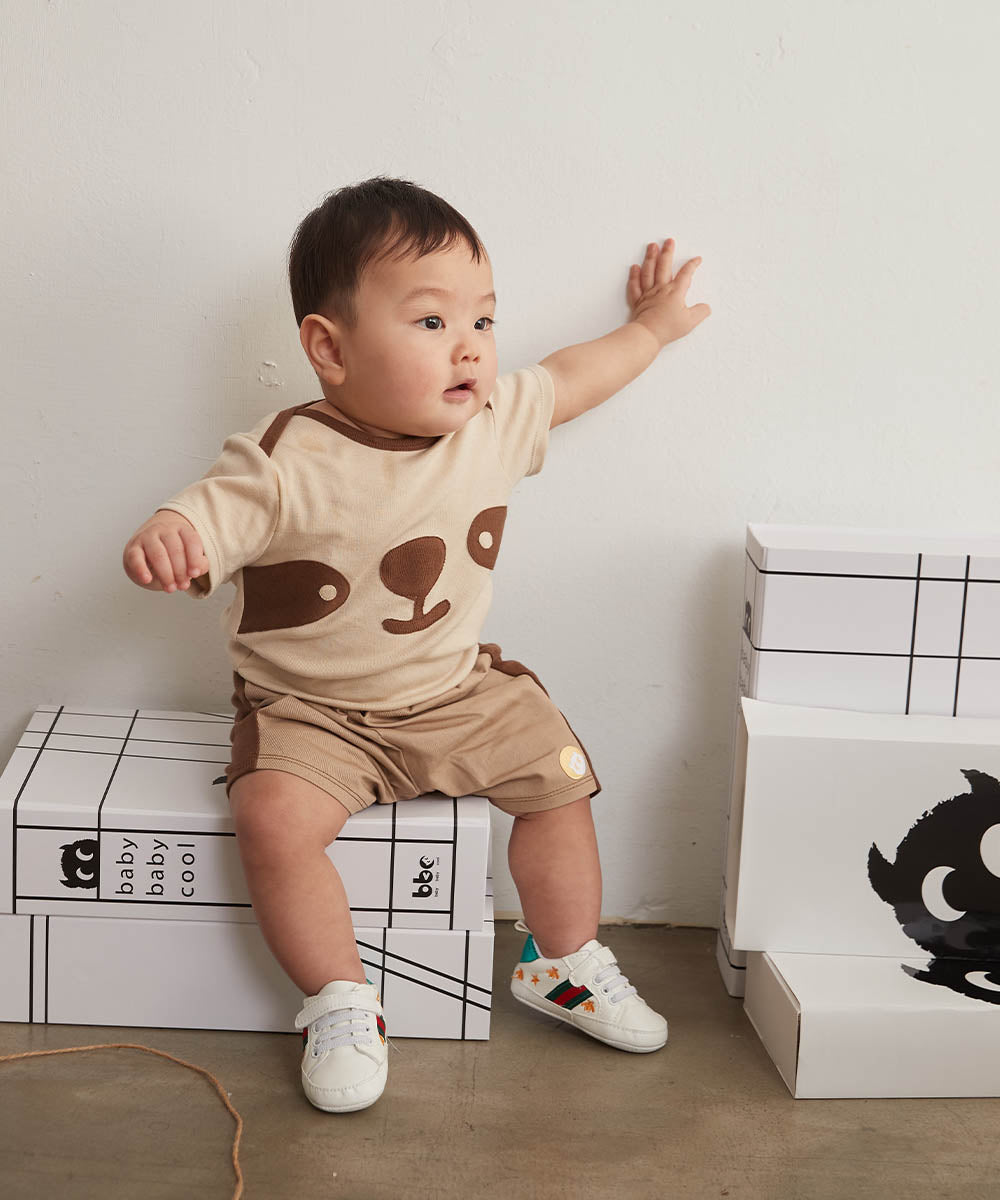 Main | 幼兒 時尚休閒短褲 | 動物臉 | 100% 有機棉