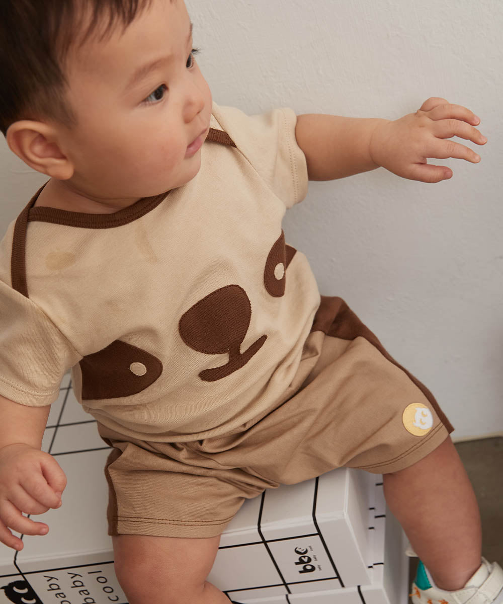 Main | 幼兒 時尚休閒短褲 | 動物臉 | 100% 有機棉
