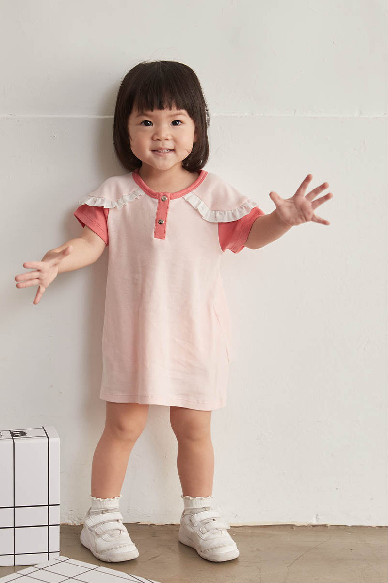Main | Toddler Princess Diana Cape Dress | Patchwork | 100% organic cotton