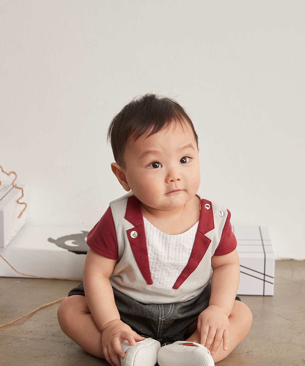 Main | 幼兒 正裝系列-英倫紳士上衣 | 拼接 | 100% 有機棉