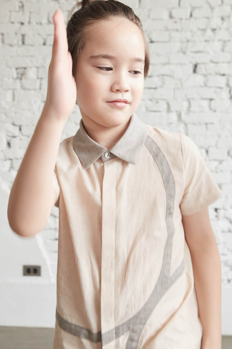 Main | Carmen herrera for boys: Orbit shirt | patchwork | 100% organic cotton