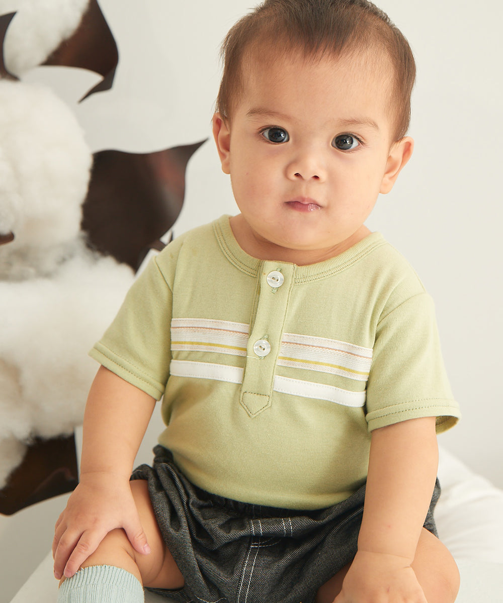 Main | Toddler Beach Boys Club Bodysuit | Paneled | 100% organic cotton