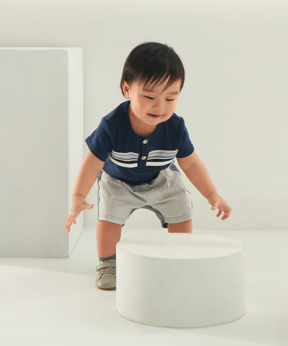 Main | 幼兒 時尚休閒短褲 | 拼接 | 100% 有機棉