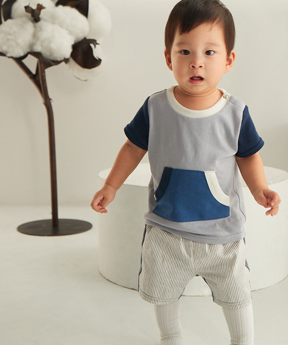 Main | 幼兒 時尚休閒短褲 | 拼接 | 100% 有機棉