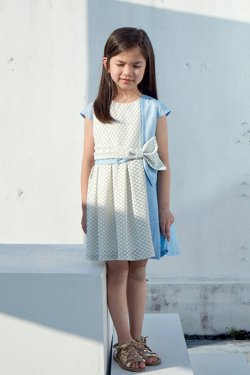 Luxury | Girls Cinderella Two-Piece Dress | Bow