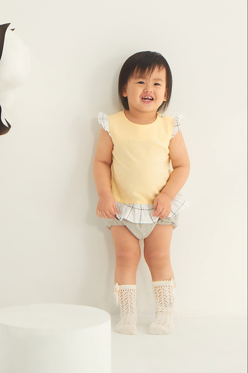 Main | 幼兒 芭蕾奇緣剪接上衣 | 拼接 | 100% 有機棉