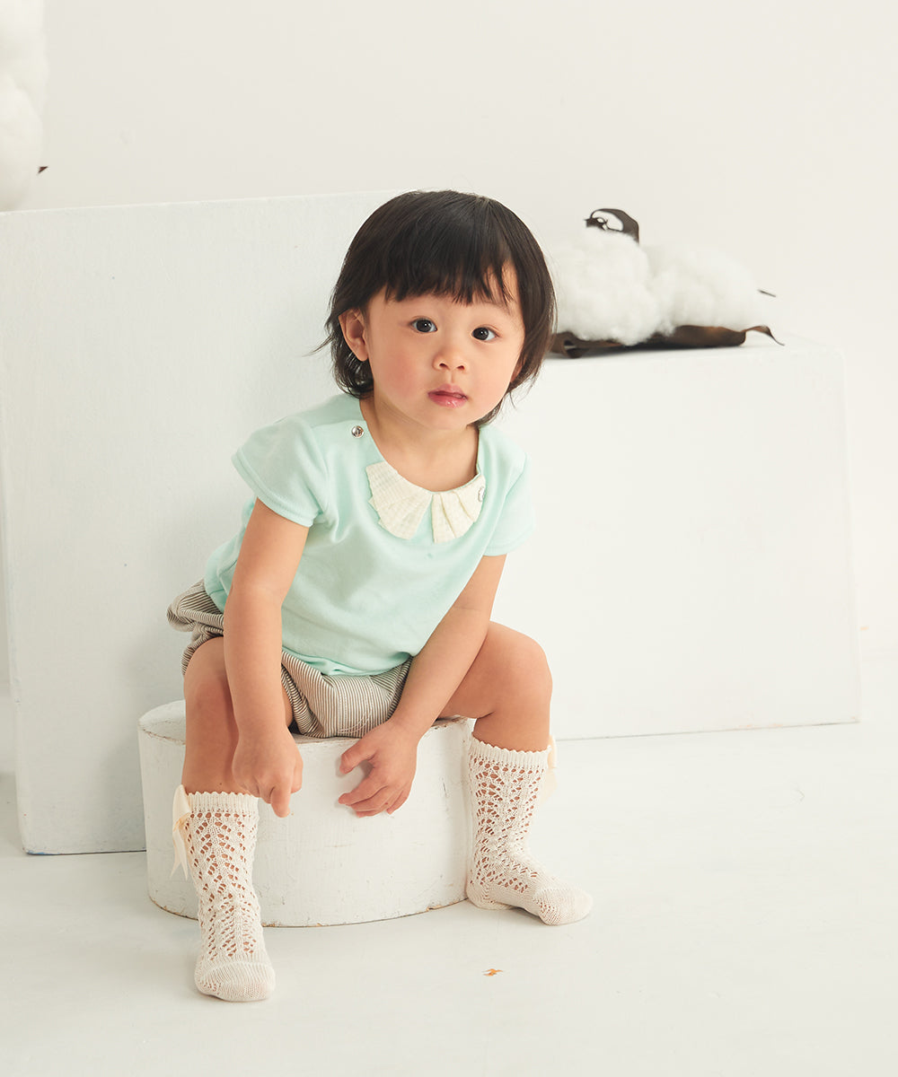 Main | 幼兒 伊莉莎白貝殼領上衣 | 貝殼領 | 100% 有機棉