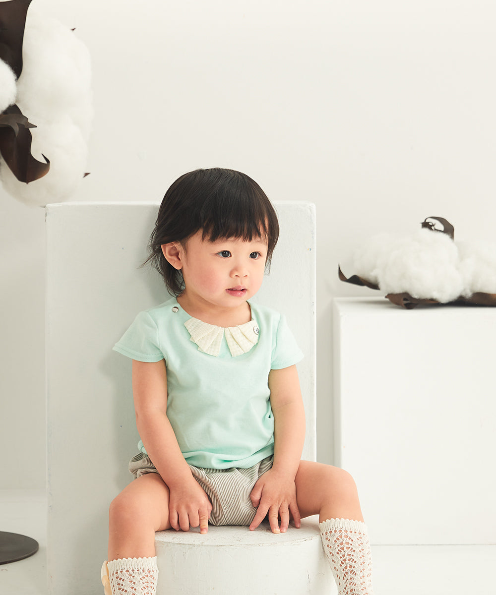 Main | 幼兒 伊莉莎白貝殼領上衣 | 貝殼領 | 100% 有機棉
