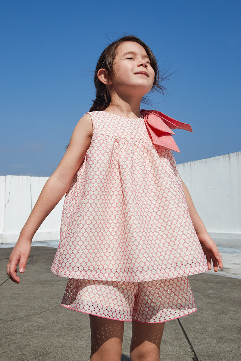 Luxury | Girls Charlotte Princess Top | Bow