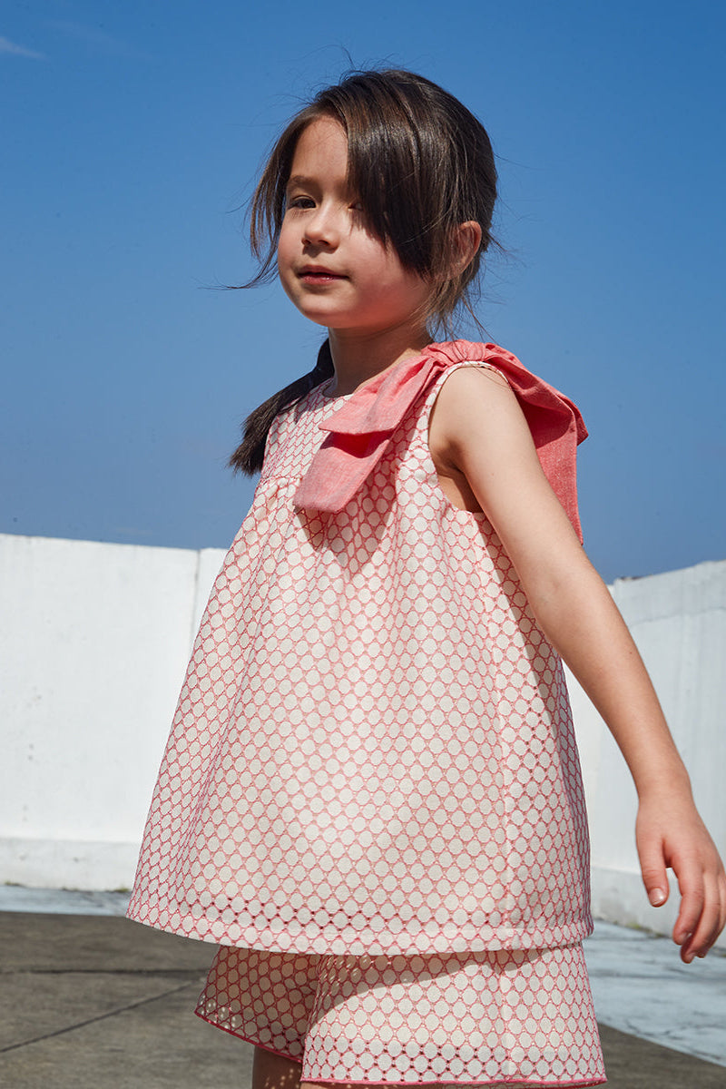 Luxury | Girls Charlotte Princess Top | Bow
