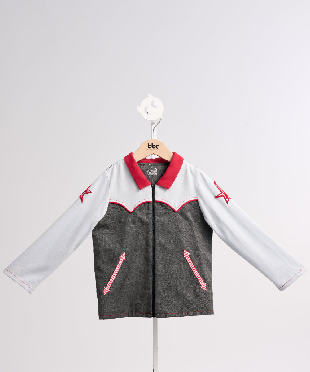 Main | 男童 搖滾牛仔拼接外套 | 星星 | 100% 有機棉