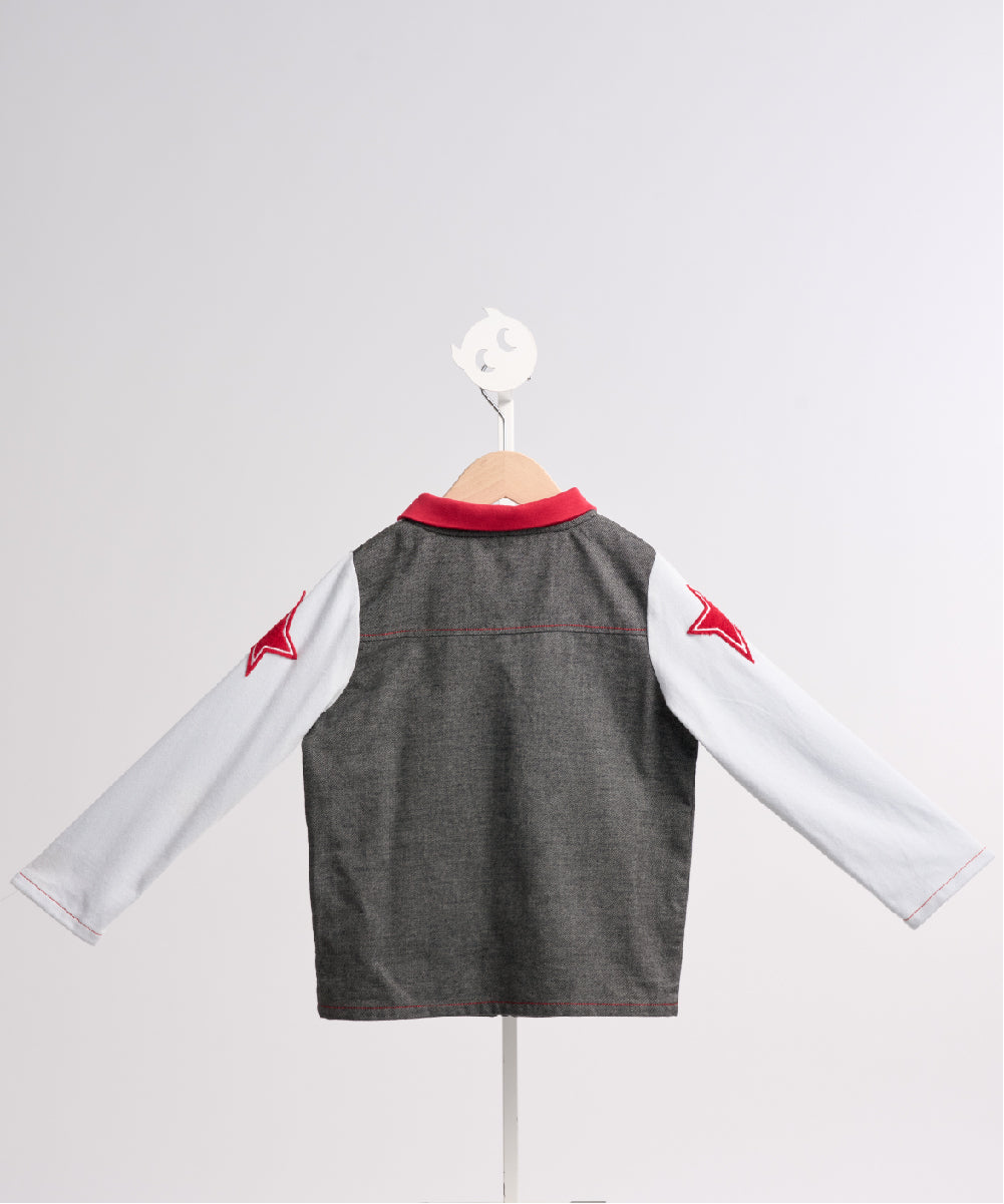 Main | 男童 搖滾牛仔拼接外套 | 星星 | 100% 有機棉