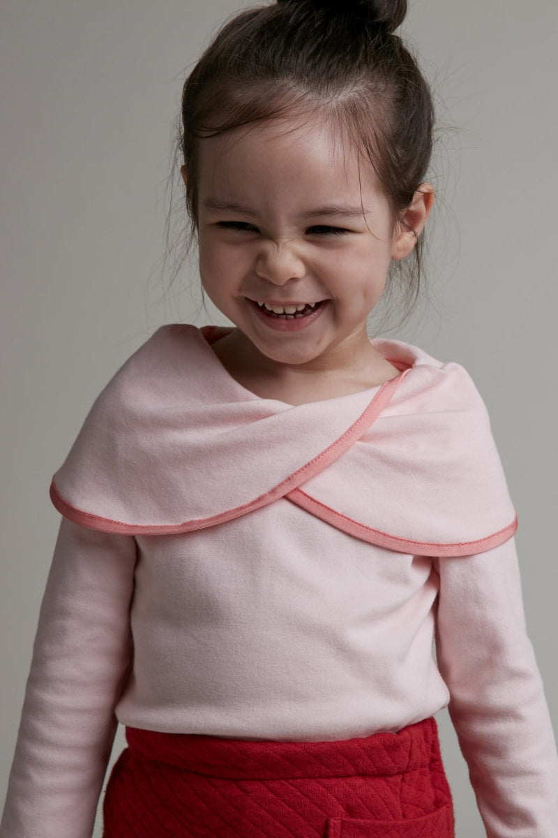 Main | 女童 荷葉翻領上衣 | 大翻領 | 100% 有機棉