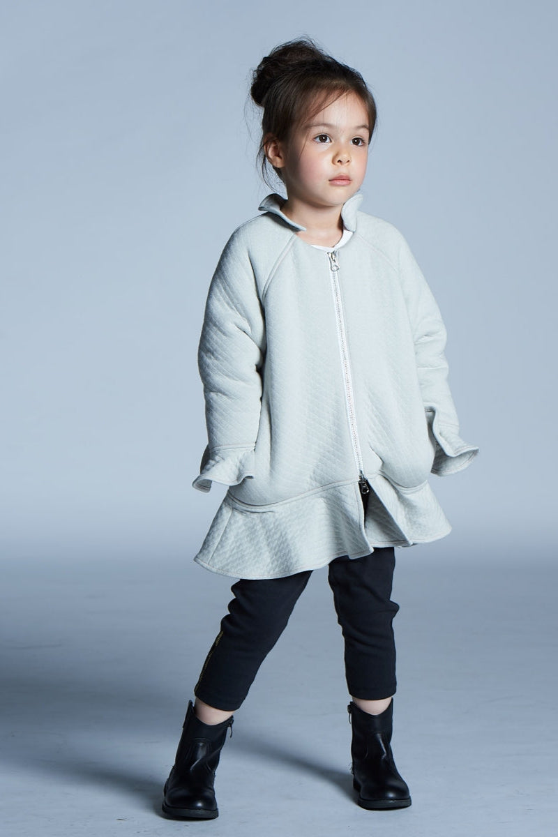 Main | Girls Waltz Coat | Ruffles | 100% organic cotton