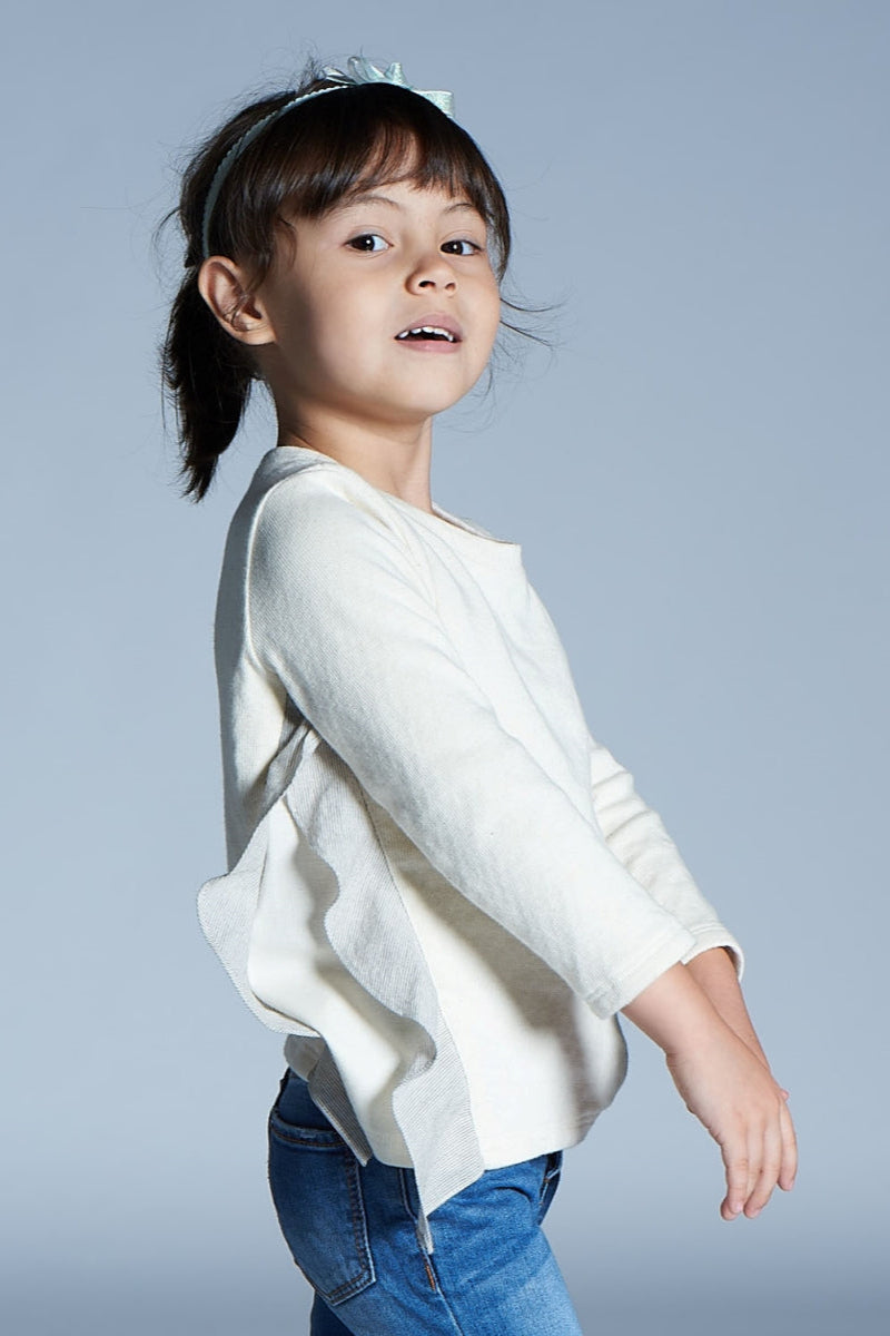 Main | 女童 荷葉翩翩毛衣 | 荷葉 | 100% 有機棉