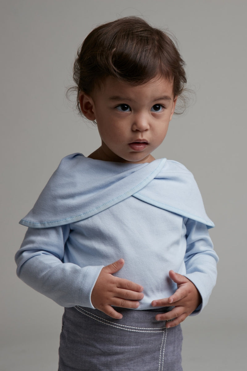 Main | 女童 荷葉翻領上衣 | 大翻領 | 100% 有機棉