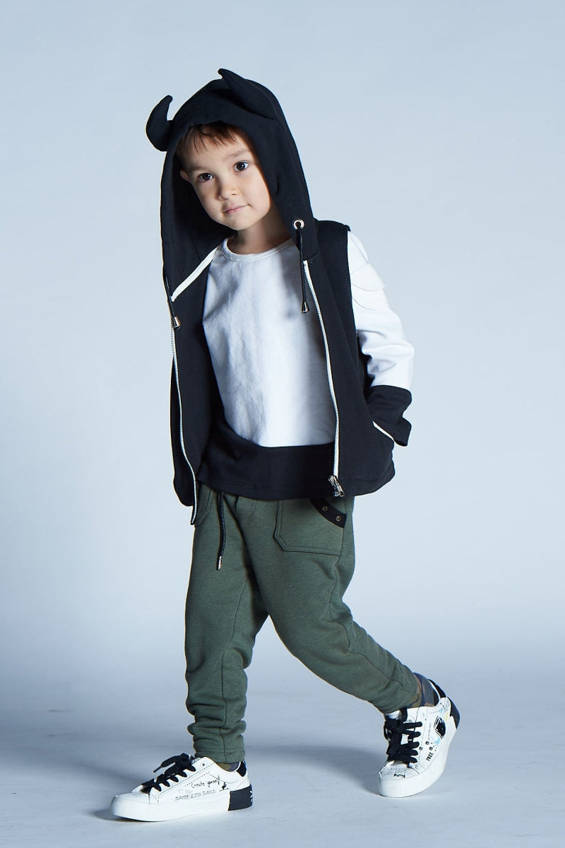 Main | Toddler/Kids Rock Cargo Pocket Pants | Paneled | 100% Organic Cotton