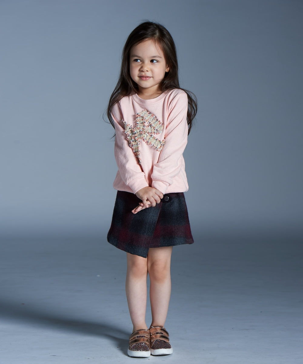 Main | 女童 格紋毛呢短裙 | 立體剪裁 | 100% 有機棉