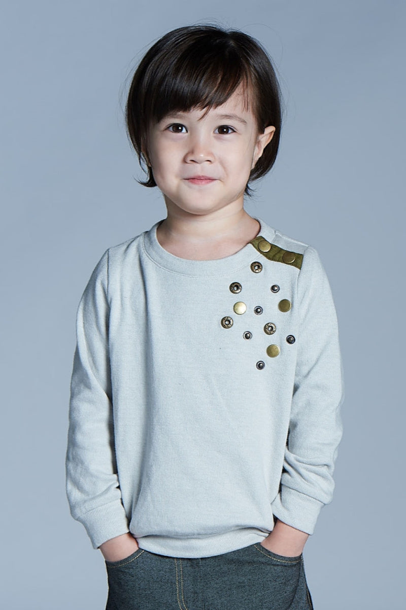 Main | Boys pop star sweater | Buttons | 100% organic cotton
