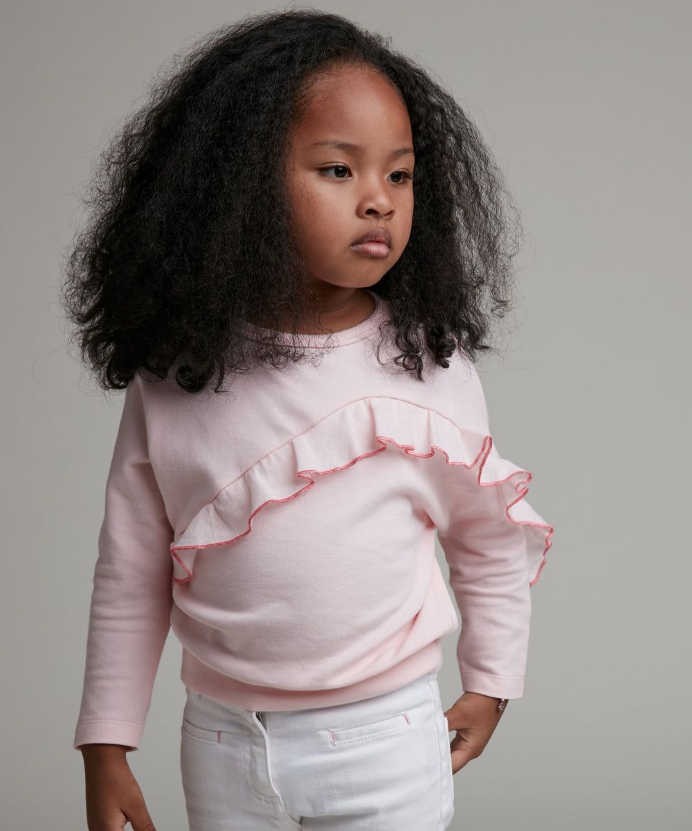 Main | Girls ruffle sleeve top | ruffles | 100% organic cotton