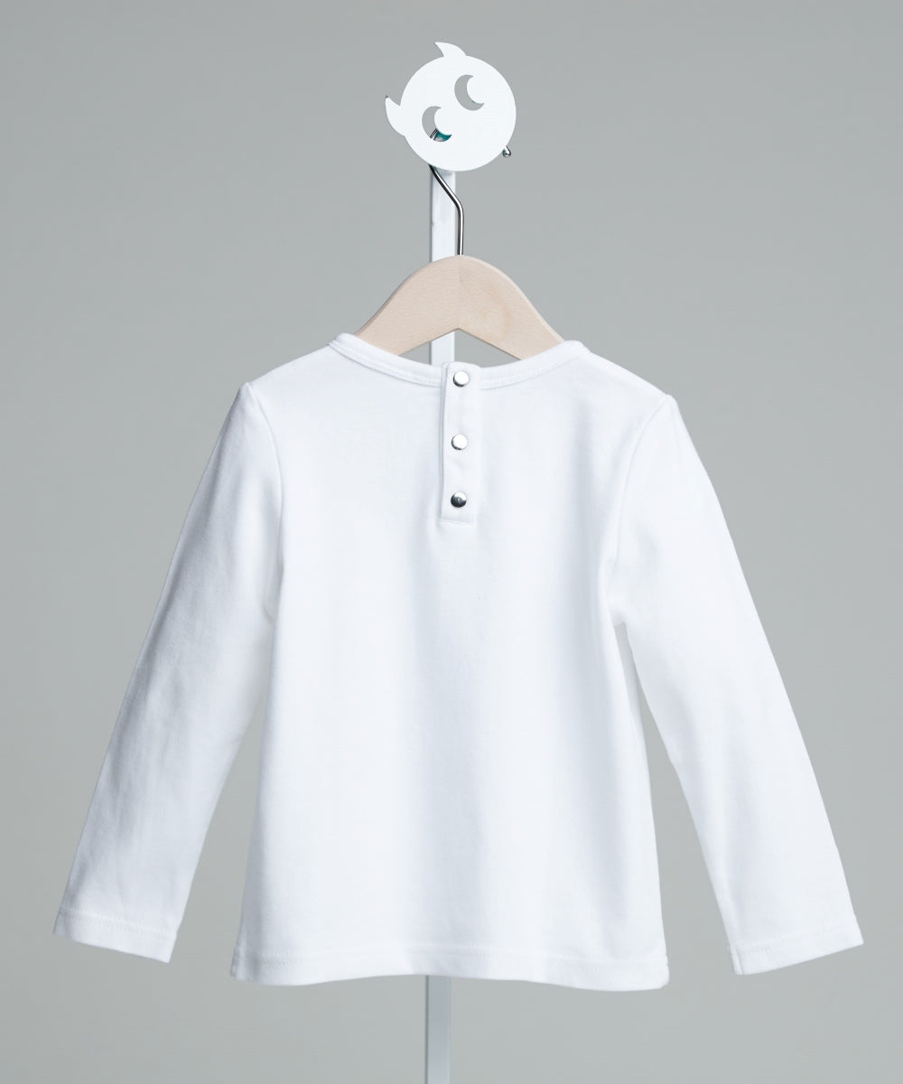 Main | Toddler Happy Face Big Nose Dog Top | Animal Face | 100% Organic Cotton