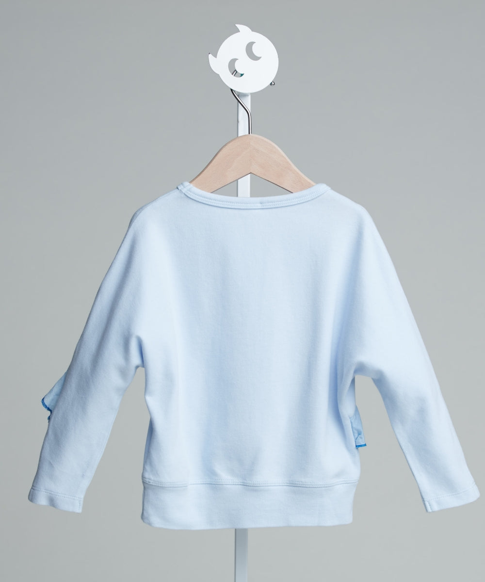 Main | Girls ruffle sleeve top | ruffles | 100% organic cotton