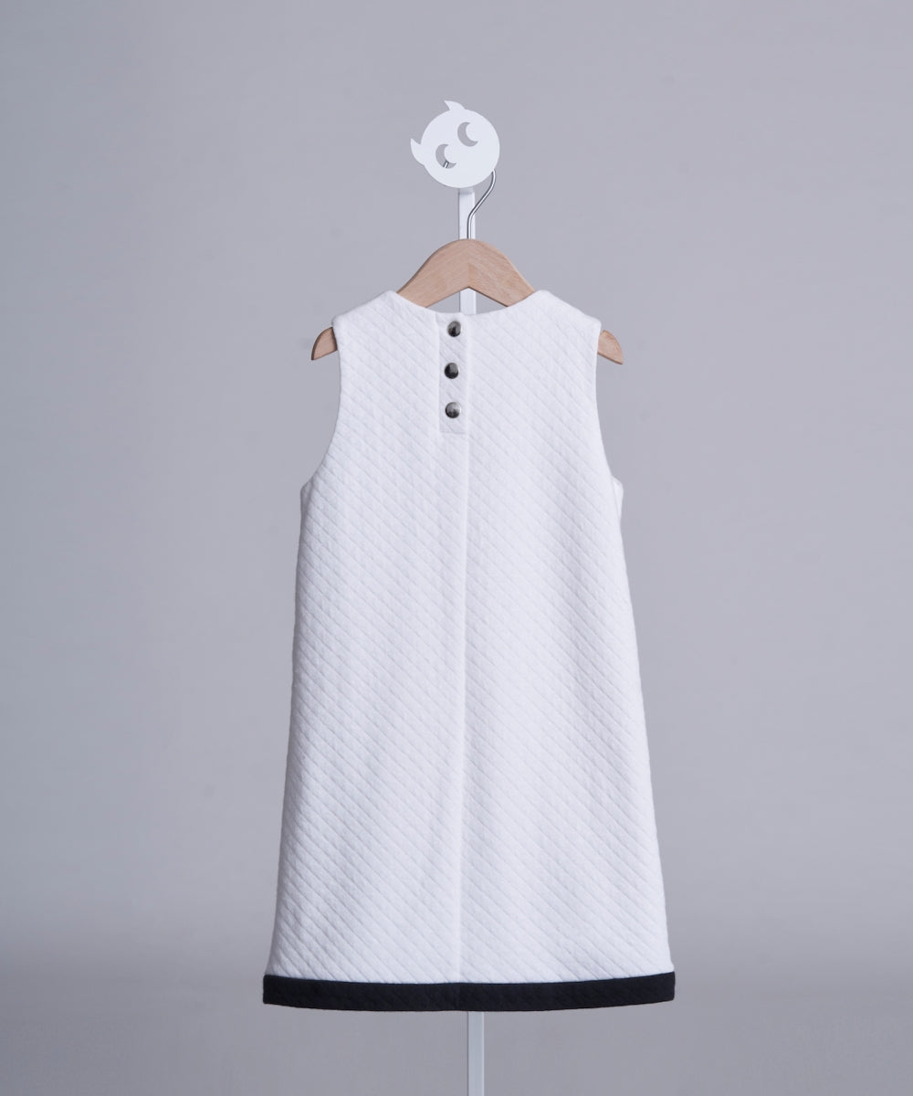 Main | 女童 格菱紋拼色背心裙 | 幾何線條 | 100% 有機棉