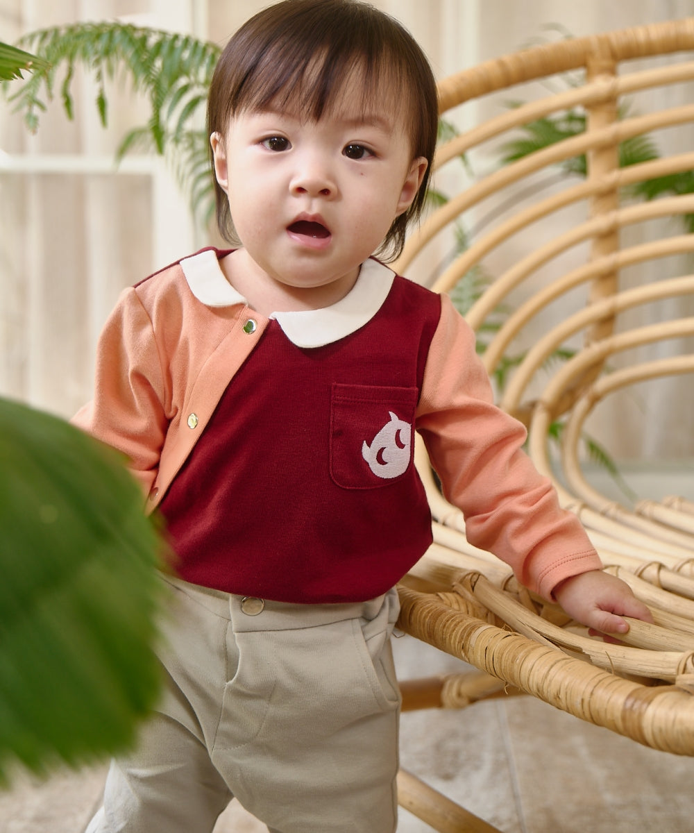 Main | BBC College Bodysuit for Toddlers | Elf Logo | 100% organic cotton