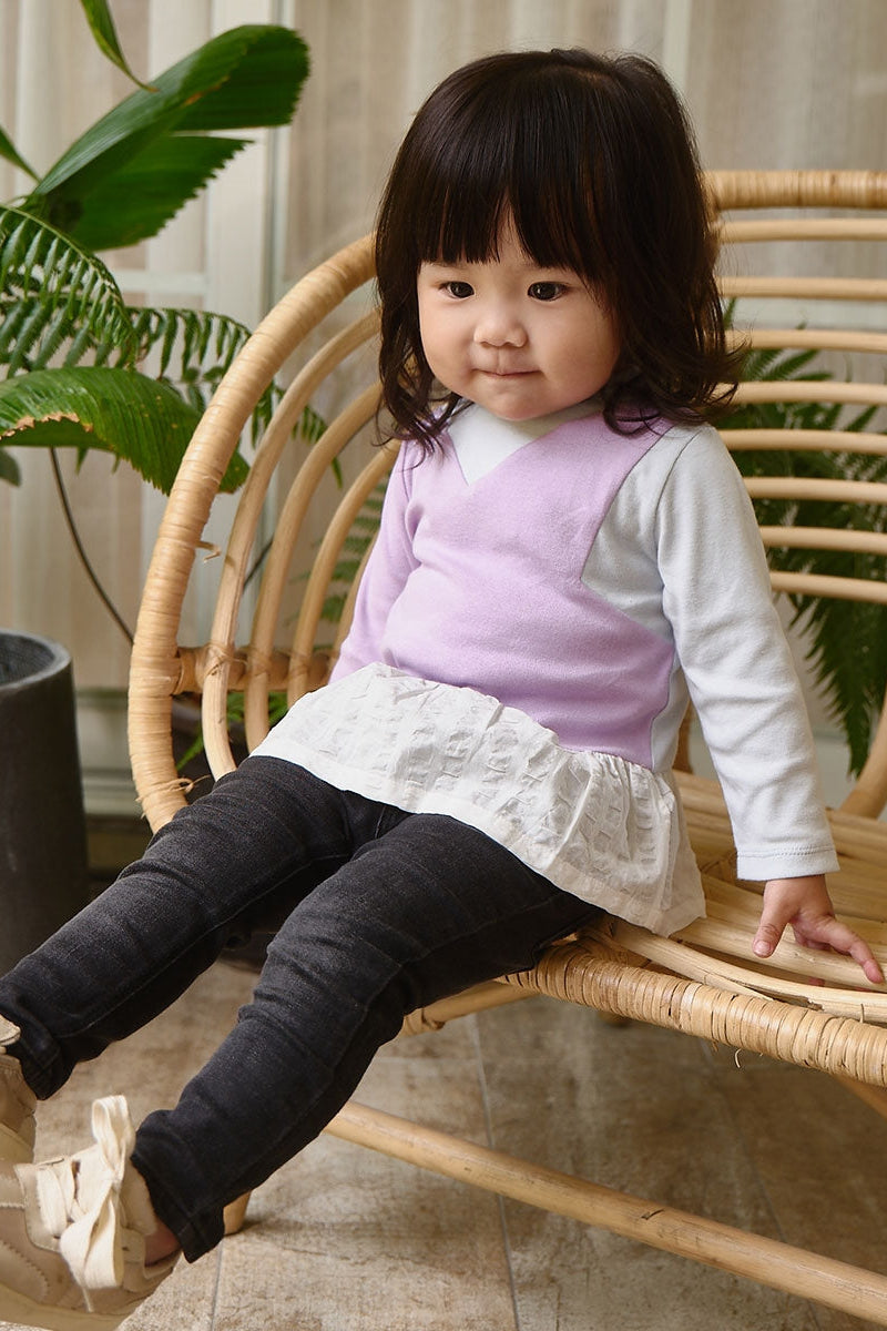 Main | Toddler A Star rock top | paneled | 100% organic cotton