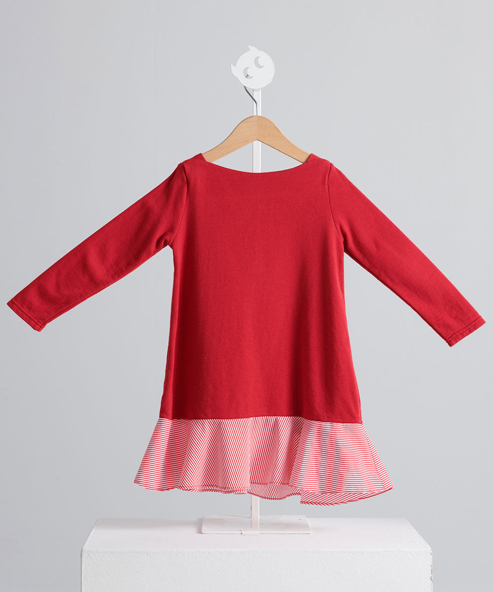 Main | Girls BBC LOGO two-piece dress | Elf Logo | 100% organic cotton