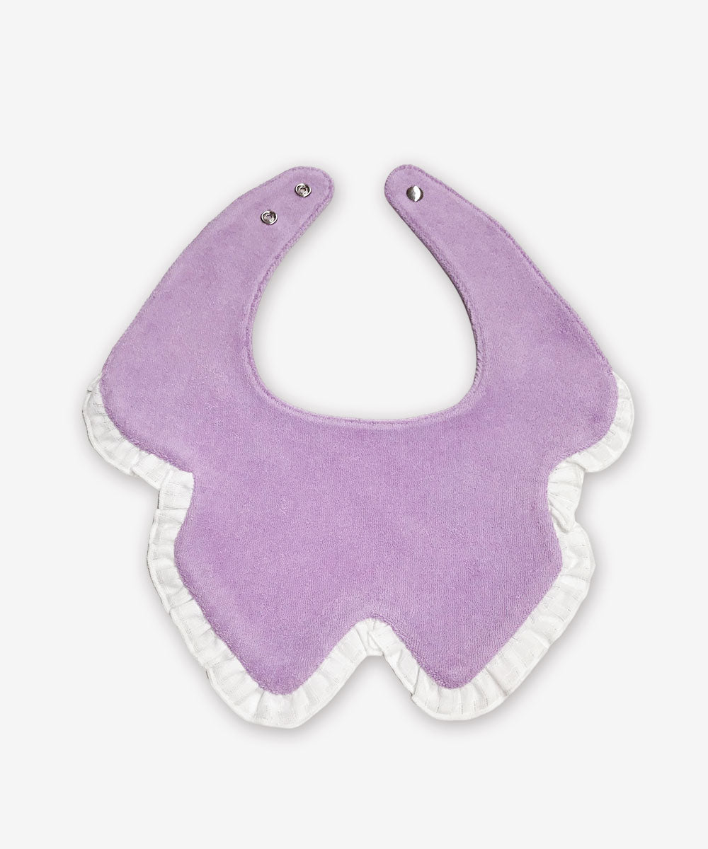 Main | Elegant butterfly bib for toddlers | Lotus leaf patchwork | 100% organic cotton