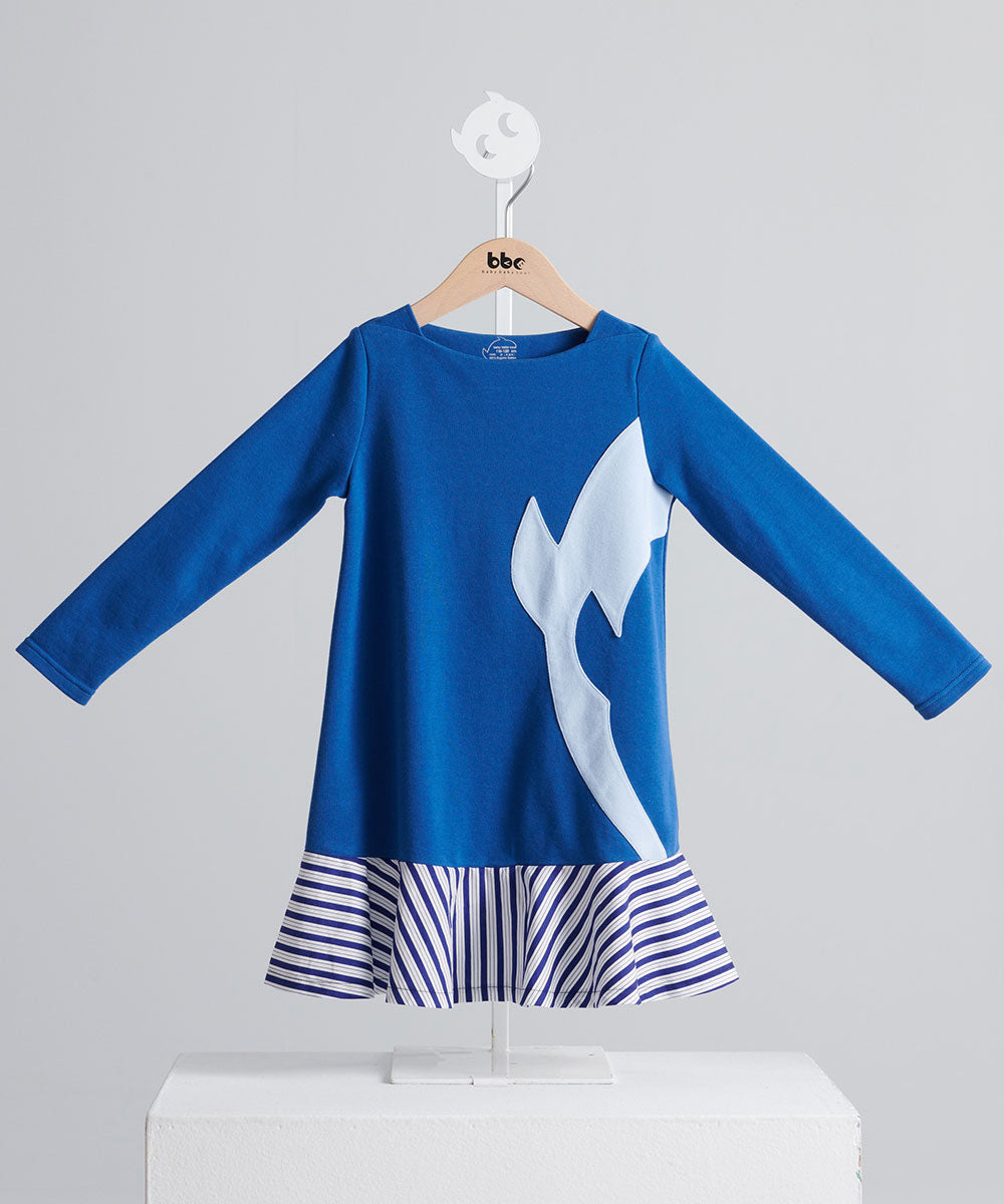 Main | Girls BBC LOGO two-piece dress | Elf Logo | 100% organic cotton