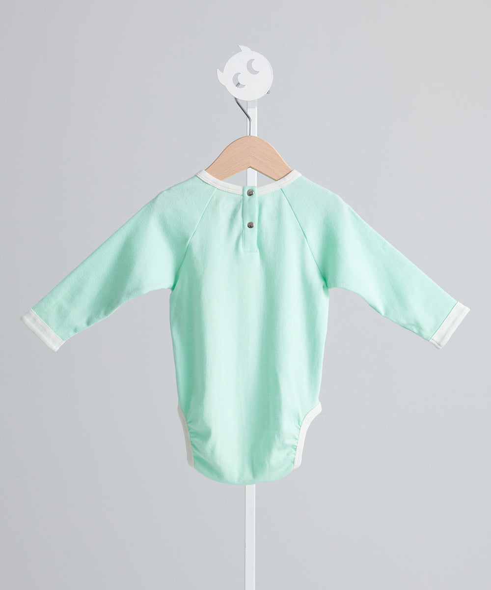 Main | Happy Face Series for Toddlers - Sheep Bodysuit | Animal Face | 100% Organic Cotton