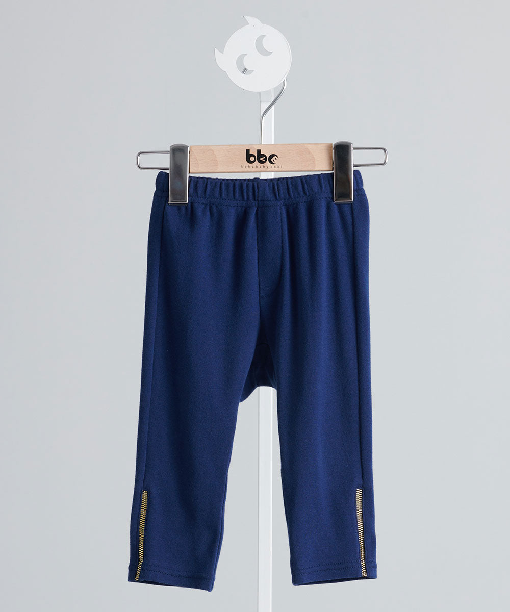 Main | Toddler Modern Zip-Up Trousers | Paneled Web Zipper | 100% Organic Cotton