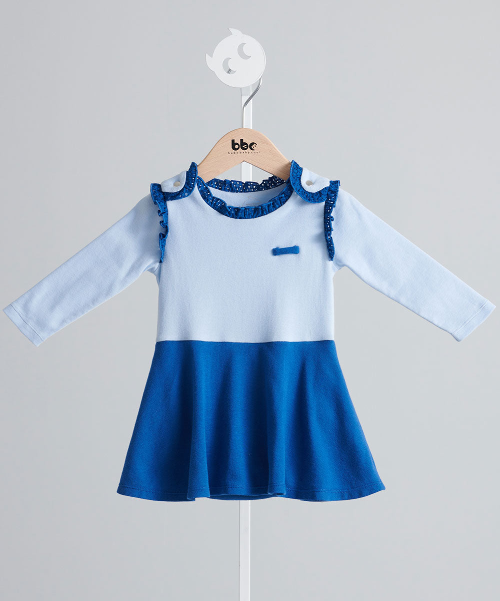 Main | Toddler Pop Waltz Bodysuit Dress | Patchwork | 100% organic cotton